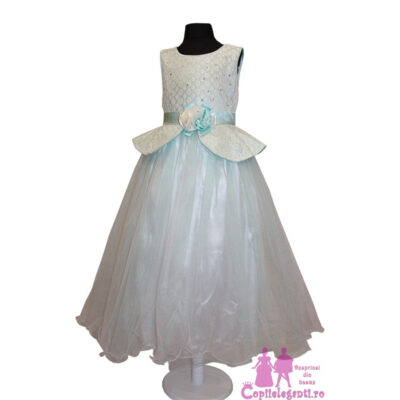 Rochita lunga verde turcoaz