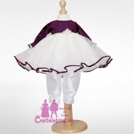 Compleu botez Purple Babydoll