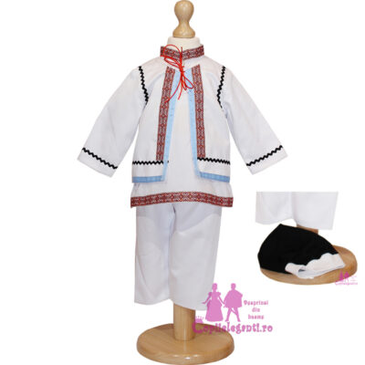 Costum popular baieti 3-6 luni