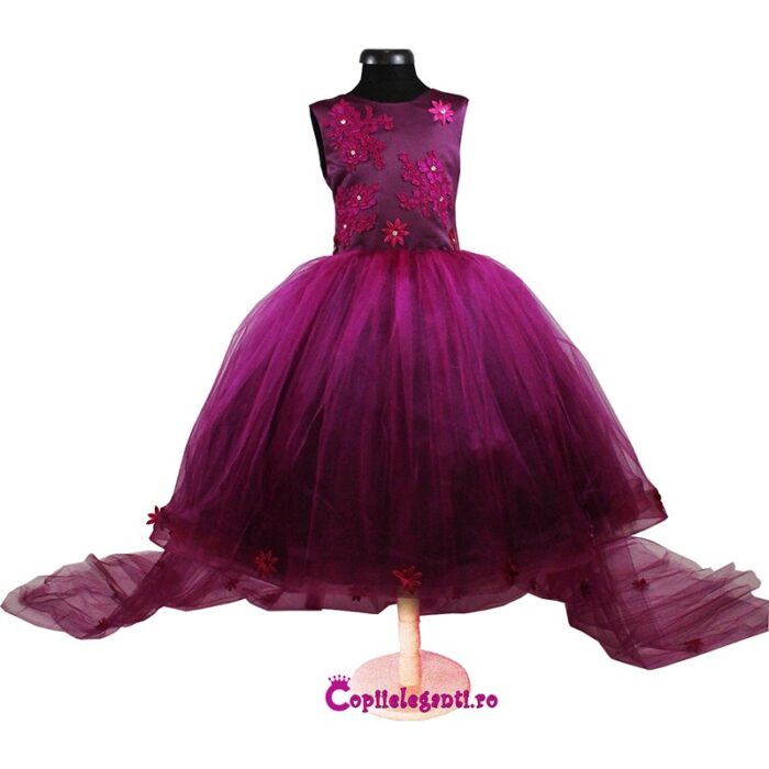 ROCHIE VIOLET CU TRENA R743-9