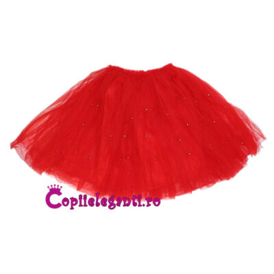 Fusta rosie fete F846-2