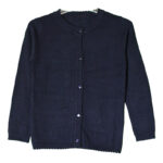 Pulover tricotat bleumarin H1013-4