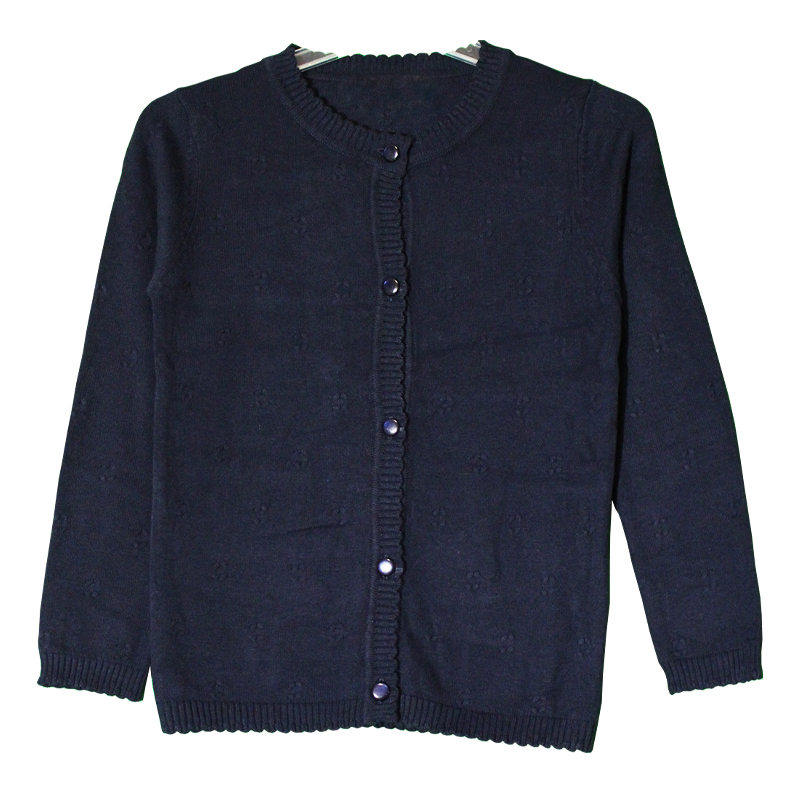 pulover bleumarin 1 Pulover tricotat bleumarin H1013-4 - imagine 1