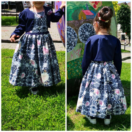 COMPLEU ROCHIE SI BOLERO C1217