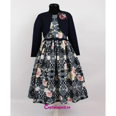 COMPLEU ROCHIE SI BOLERO C1217