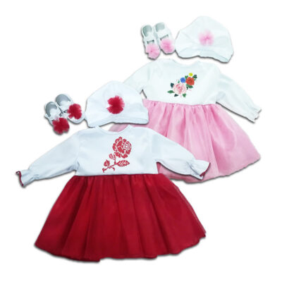 COMPLEU ALB-ROZ BEBE C1514-2