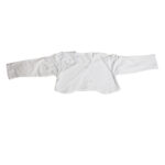 Bolero alb bumbac