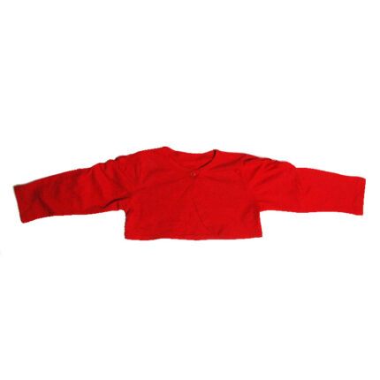 Bolero rosu bumbac