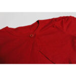 Bolero rosu bumbac B1533-4 - imagine 2