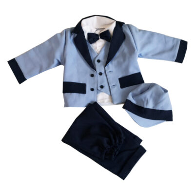 Compleu botez / mot 6 piese C1561-3