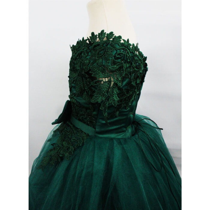 Rochie printesa Senorita verde R1636-7 - imagine 4