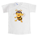 Tricou albina copii