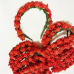 Coronita flori rosii