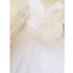Rochie printesa Thelma alba R1638-11 - imagine 2