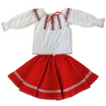 Compleu ie si fusta cu motive C1940