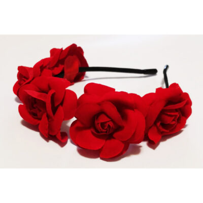 Coronita trandafiri rosii A1330-2