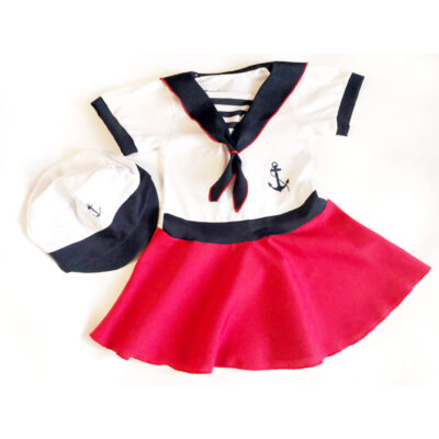 Rochita stil marinar cu basca R1610-1