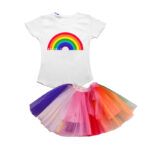 Compleu fetite curcubeu C1754-21