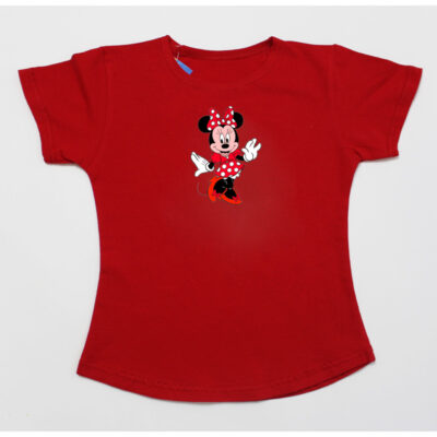 Tricou rosu fetite H1614-28