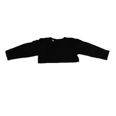 Bolero negru bumbac B1533-5