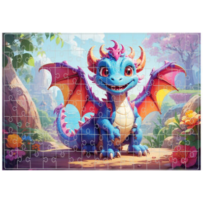 Puzzle pentru copii A4 P000010