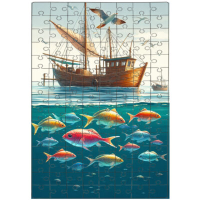 Puzzle pentru copii A4 P000019