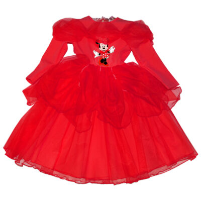 Rochita lunga printesa rosie R1937-4