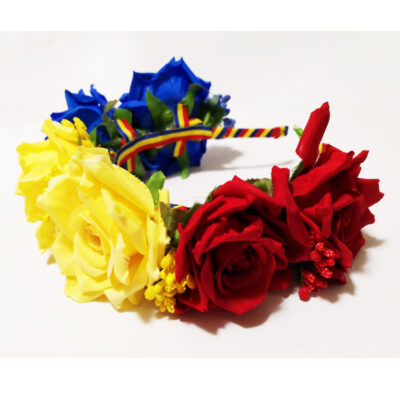 Coronita trandafiri tricolor CE00136