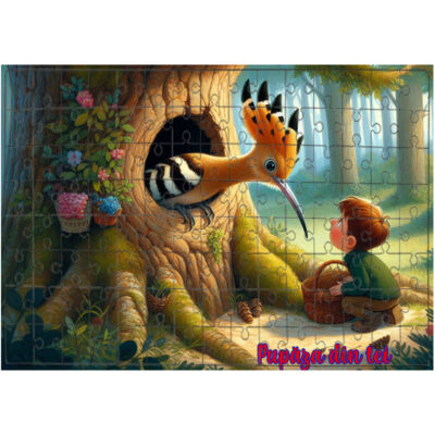 Puzzle pentru copii A4 P000036