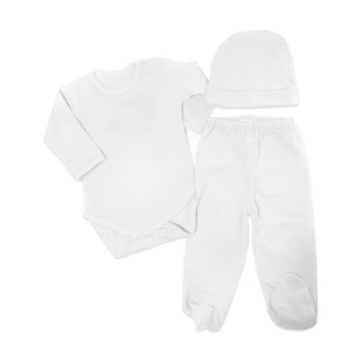 Compleu alb bebe C2007-1