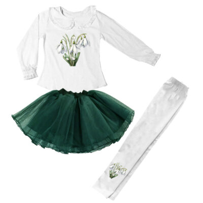 Compleu fetite cu ghiocei COM0001