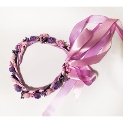 Bentita flori roz mov CE00085-9