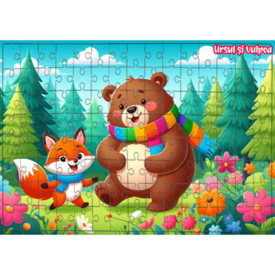 Puzzle pentru copii A4 P000044