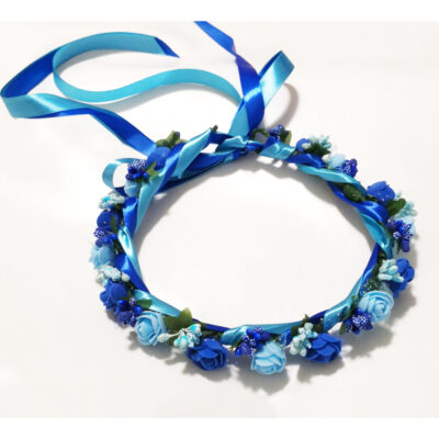 Bentita flori bleu albastre CE00085-10