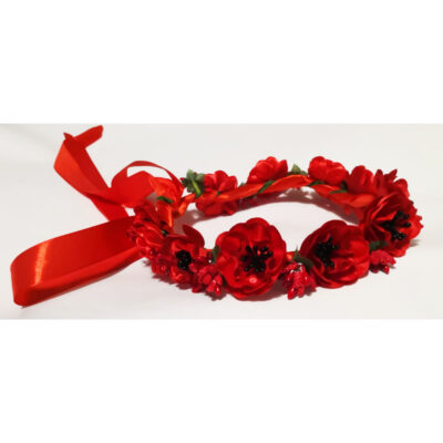 Bentita flori rosii CE00144-1