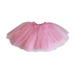 Fusta roz din tulle F2071-5