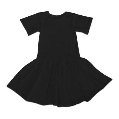 Rochie neagra pentru fetite R2068