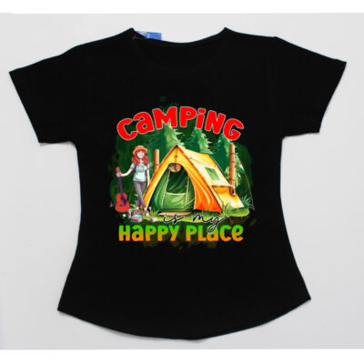 Tricou camping pentru fetite H1614-60