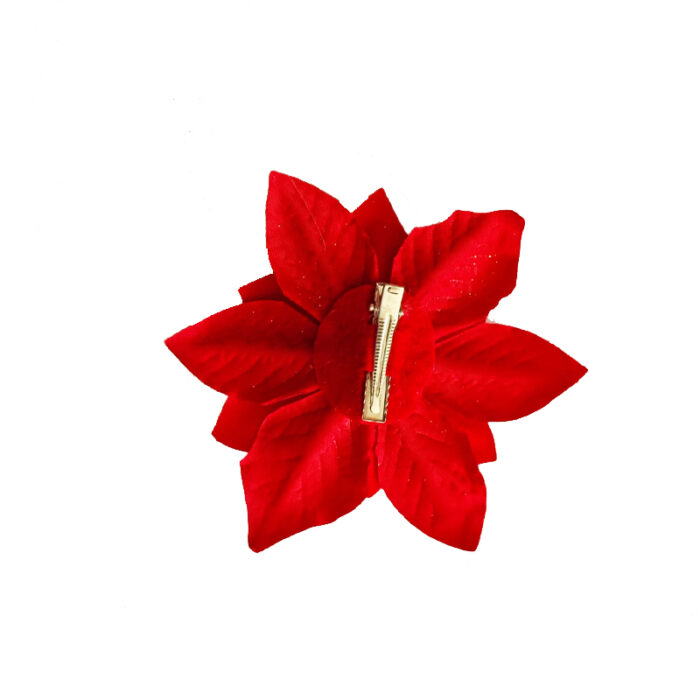 Clama floarea Craciunului 12 cm CE00020-2 - imagine 2