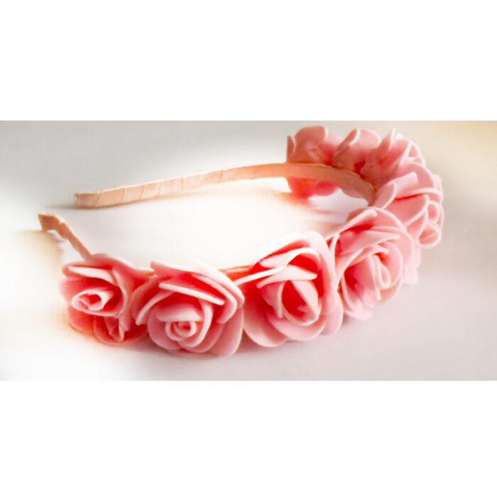 Coronita flori somon CE00033-12 - imagine 2