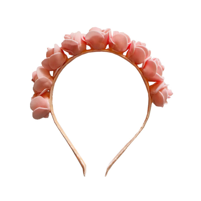 Coronita flori somon CE00033-12 - imagine 1
