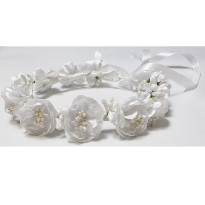 Bentita flori albe CE00144-2 - imagine 5
