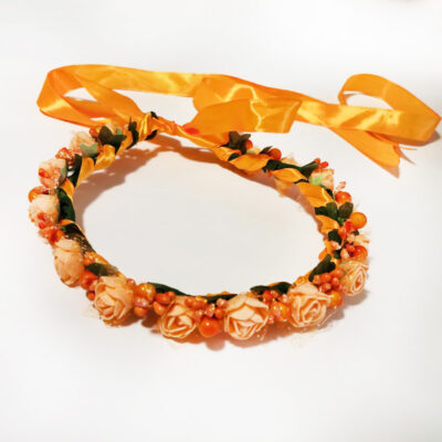 Bentita flori portocalii CE00085-13