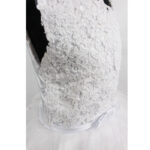 Rochie printesa Clementina alba R1640 - imagine 2