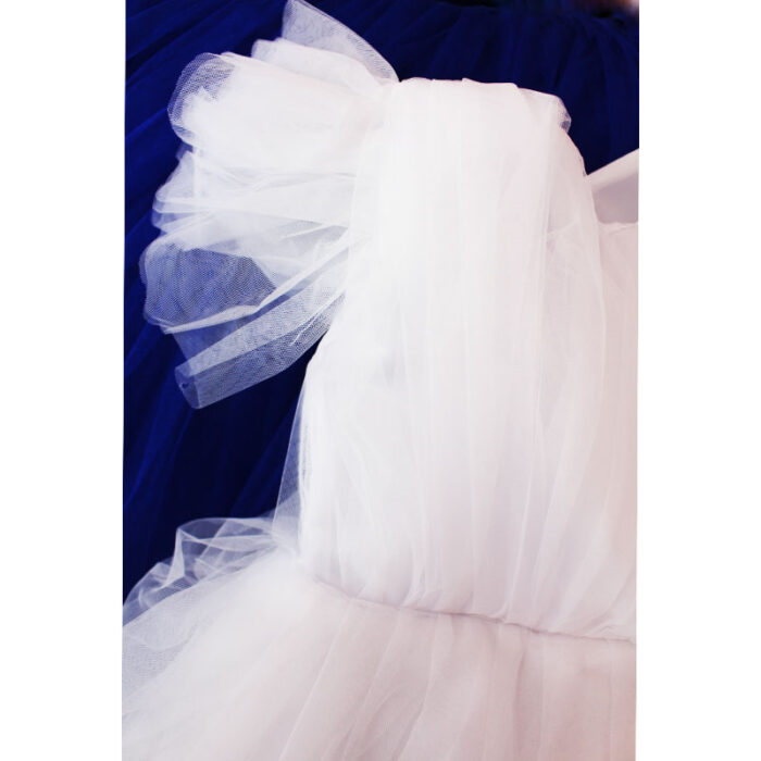 Rochie printesa Soledad alba R1860-3 - imagine 5