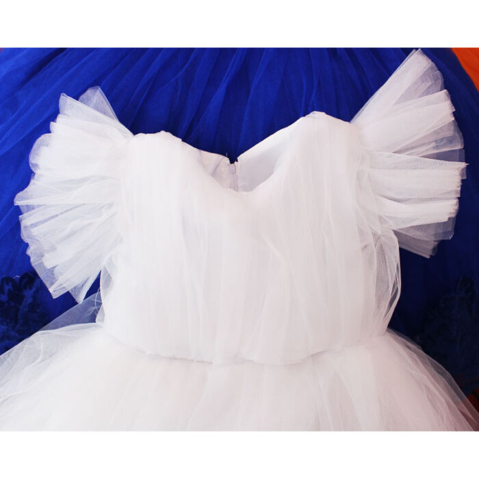 Rochie printesa Soledad alba R1860-3 - imagine 2