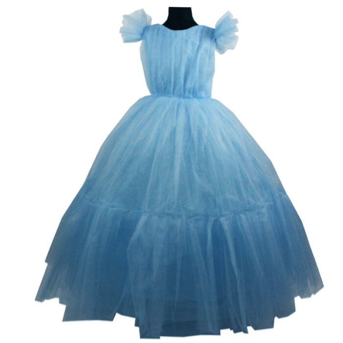 Rochie printesa Soledad bleu R1860-1 - imagine 1
