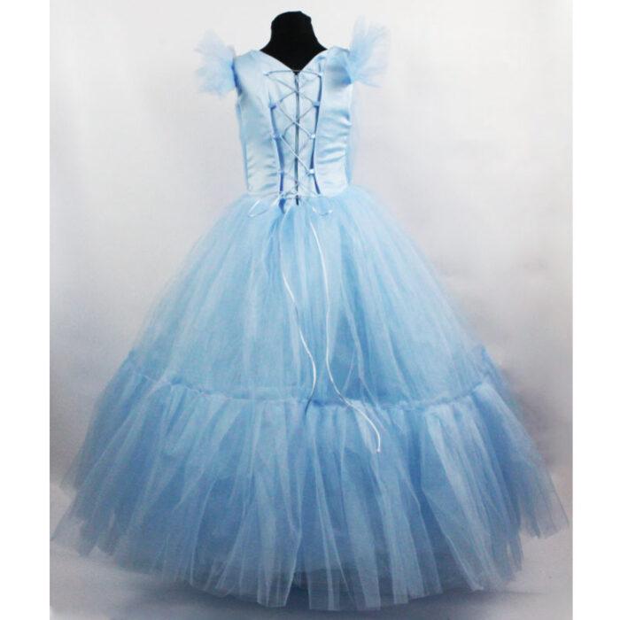 Rochie printesa Soledad bleu R1860-1 - imagine 5