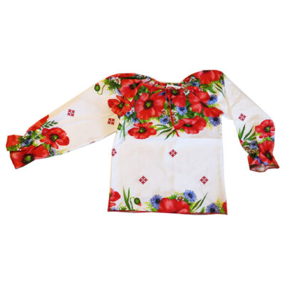 Ie cu flori fete H1943-4