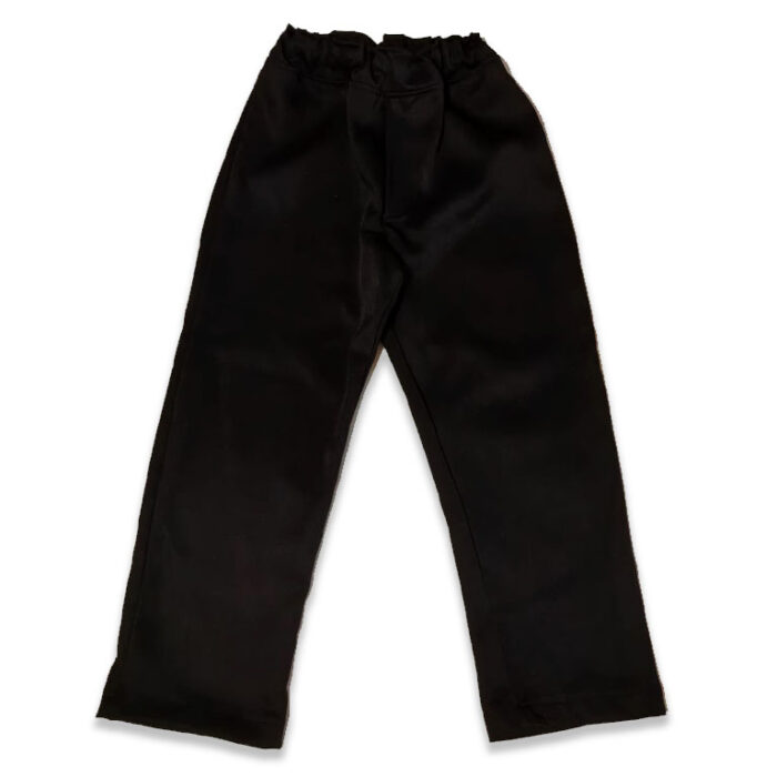 Pantaloni negri baiat H2073-1 - imagine 2